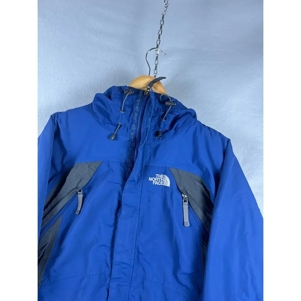 The North Face HyVent Ski Jacket Mens M Blue Waterproof Winter Sports Outdoor